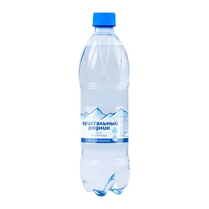 Изображение товара Вода Кристальный родник питьевая негазированная 500мл