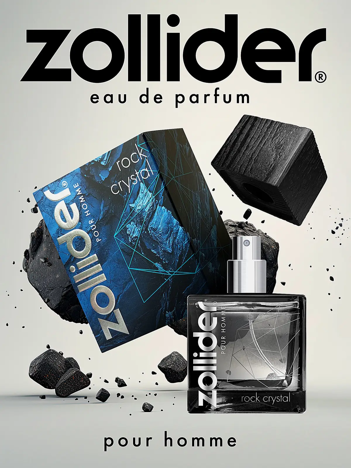 Парфюмерная вода Rock Crystal Zollider мужская 50мл