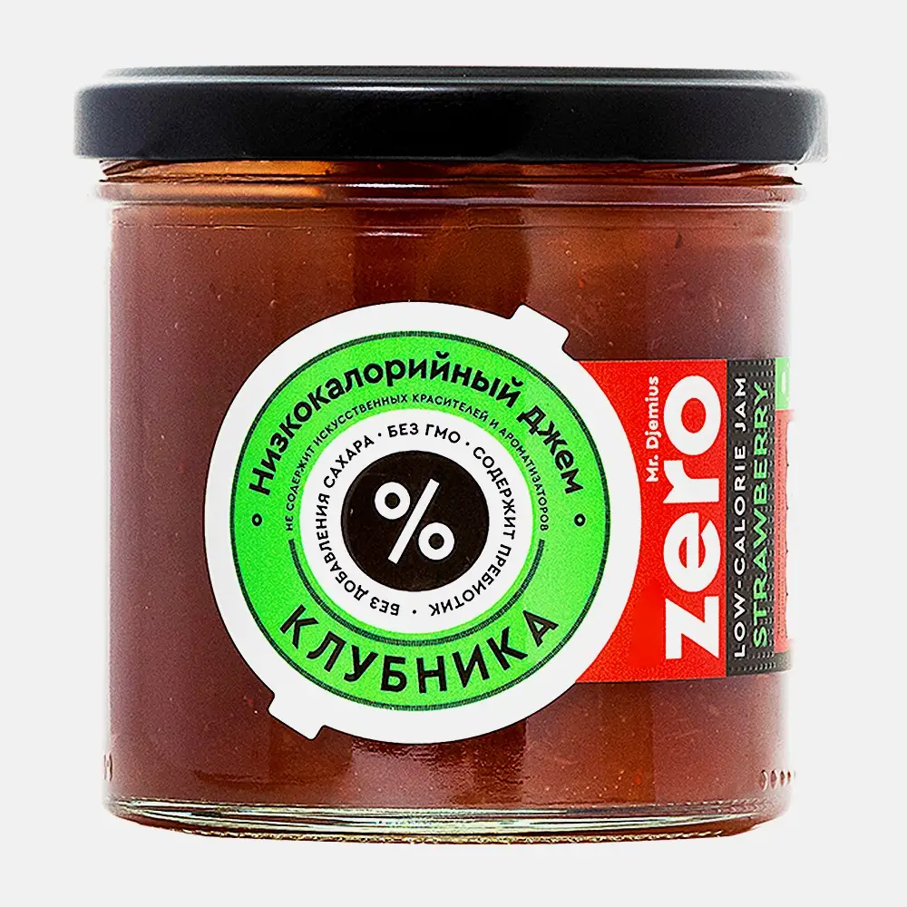 Изображение товара Джем Клубника низкокалорийный Mr Djemius Zero 270г