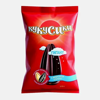 Семечки Гигант с морской солью Кукусики 270г