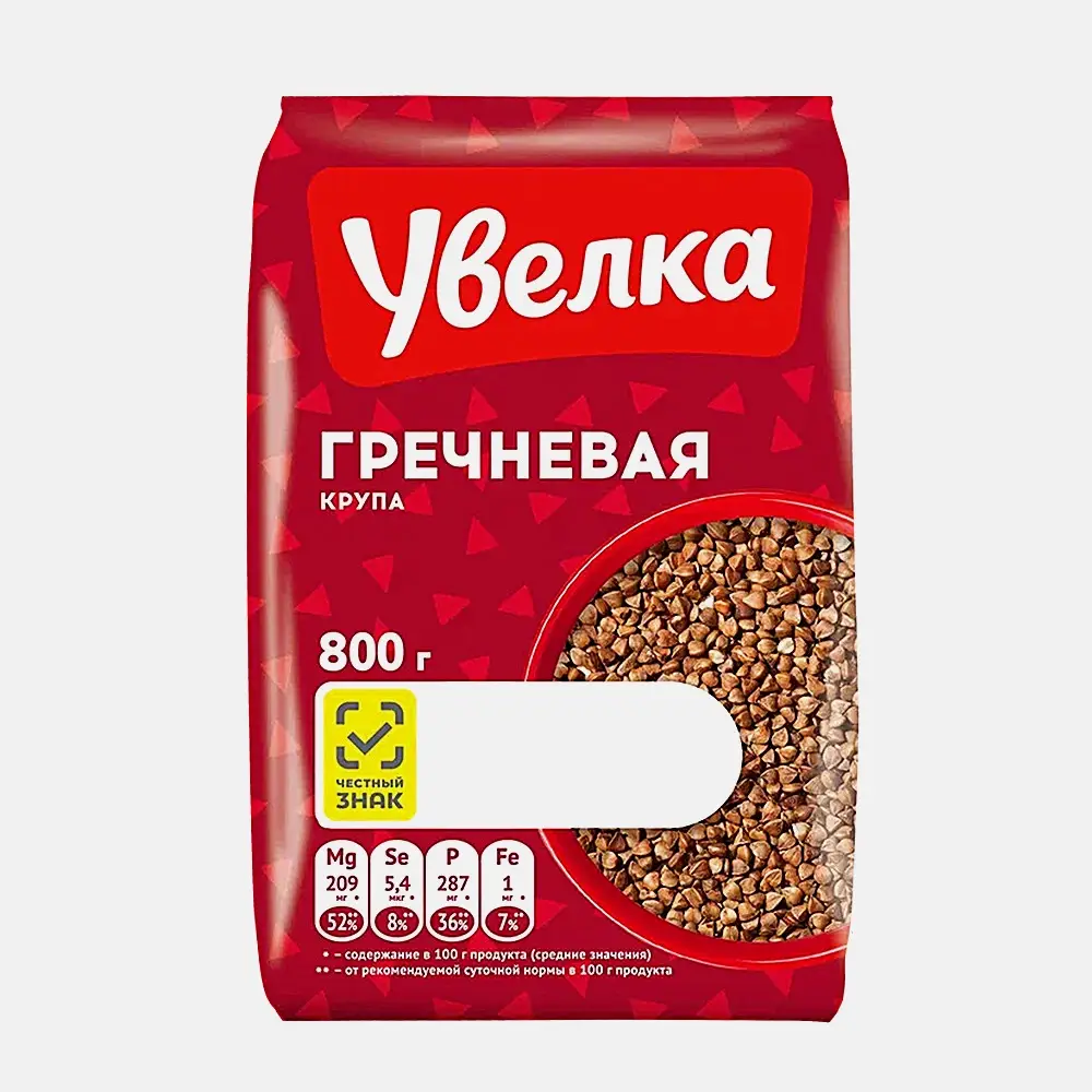 Гречка Увелка Экстра 800г Гречка Увелка Экстра 800г