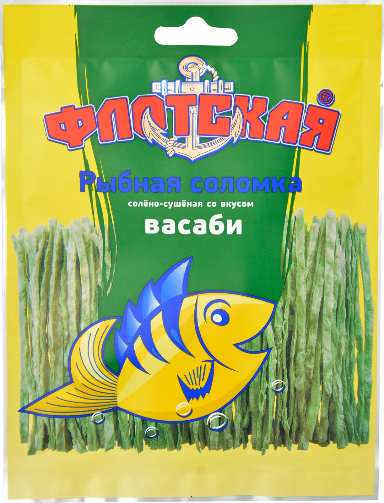 Рыбная соломка Флотская солено-сушеная Васаби 15г — в каталоге на сайте  сети Магнит | Краснодар