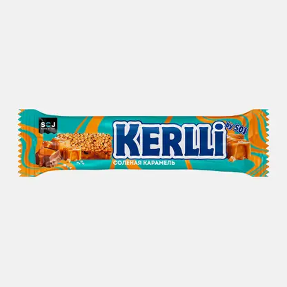 Батончик злаковый с соленой карамелью Soj Kerlli 50г
