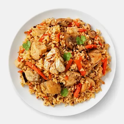 Плов с курицей