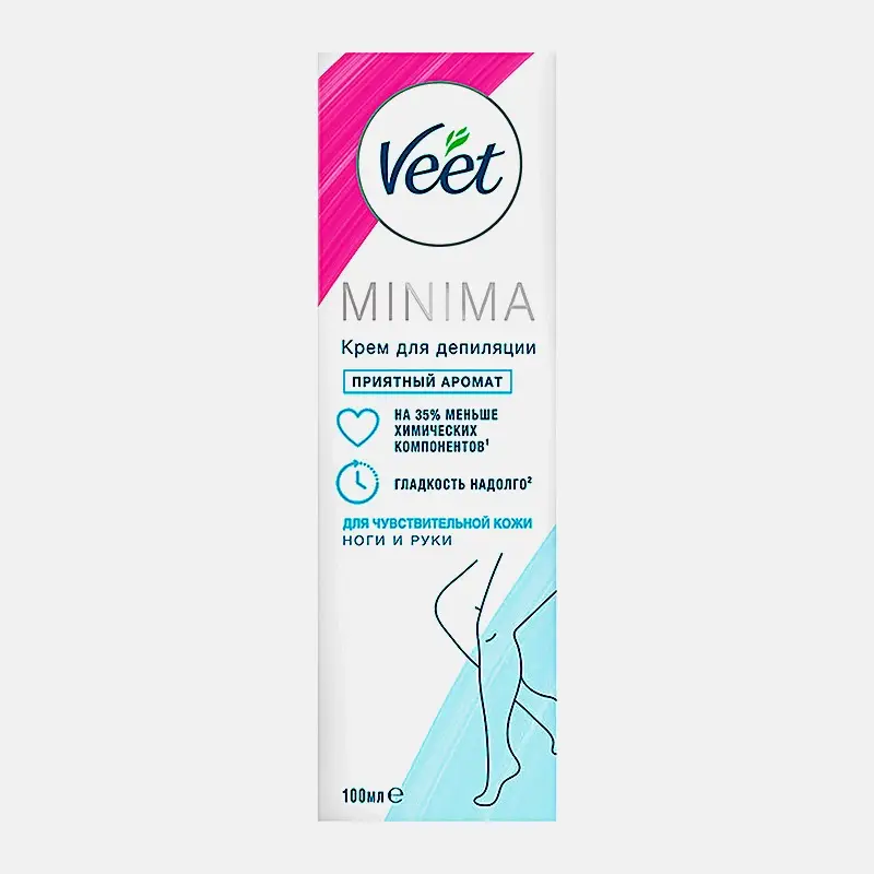 Крем для депиляции Veet Minima для чувствительной кожи 100мл
