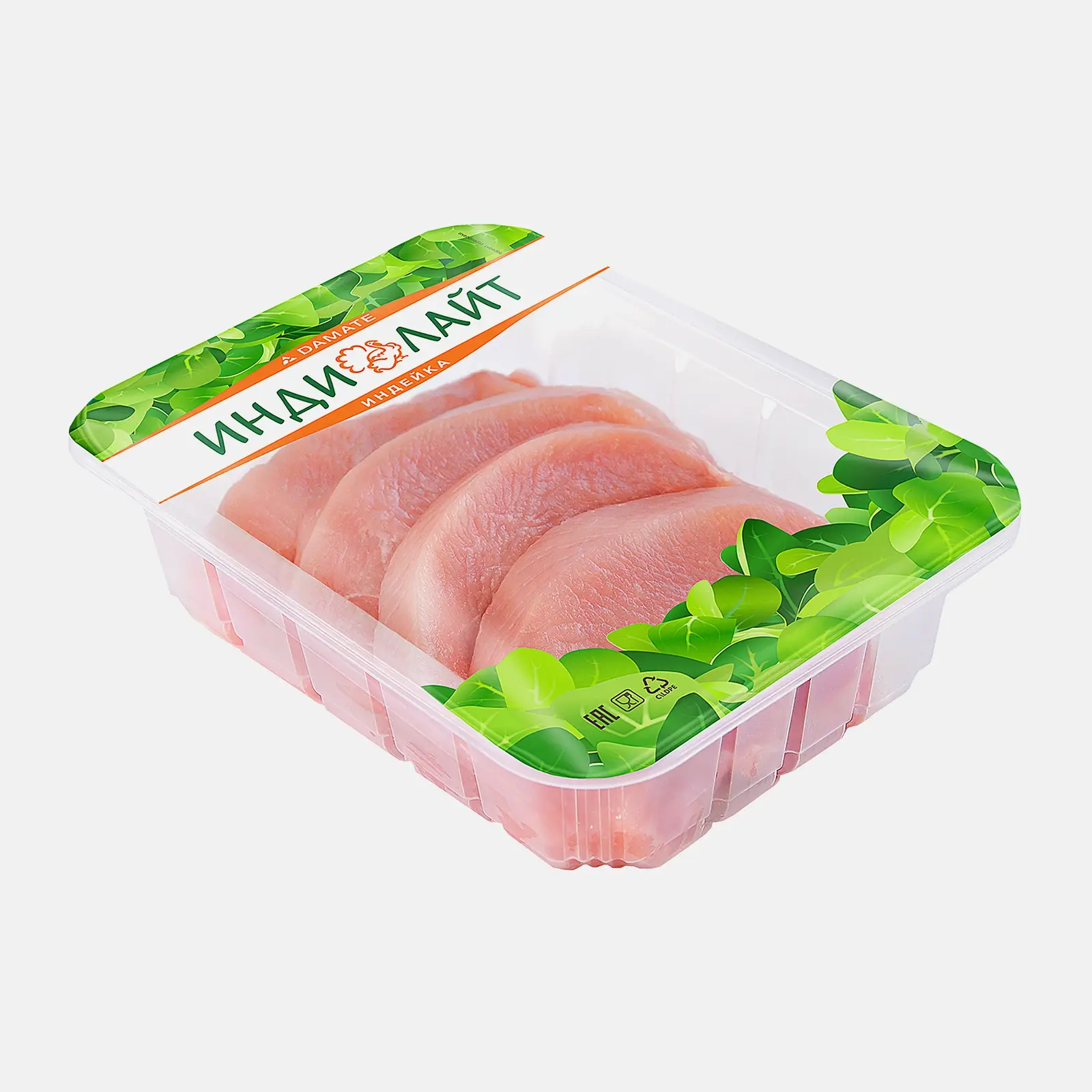 Котлета из индейки Индилайт натуральная Халяль 400г