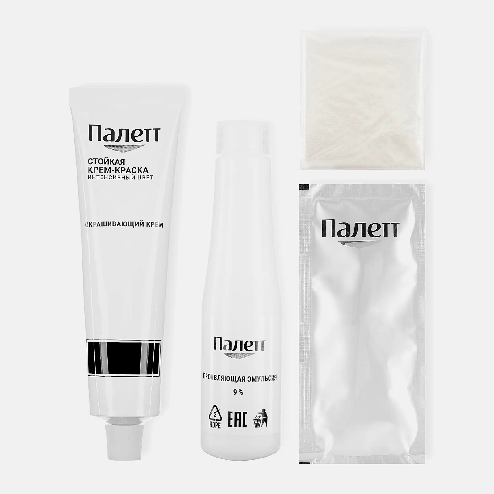 Стойкая крем-краска для волос Палетт Интенсивный цвет 3-0 (N2) Тёмно-каштановый