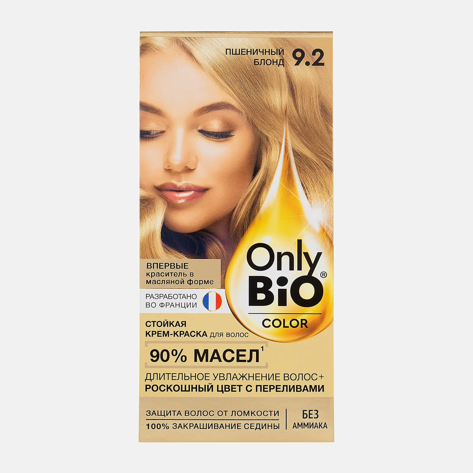 Краска для волос Only Bio Color тон 9.2 Пшеничный блонд 115мл