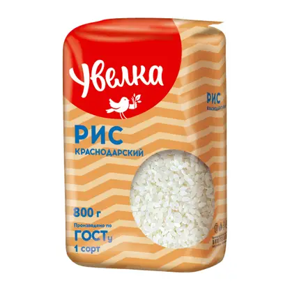 Изображение товара Рис Увелка Круглозерный 800г