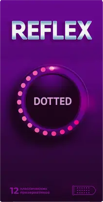 Презервативы Reflex Dotted 12шт