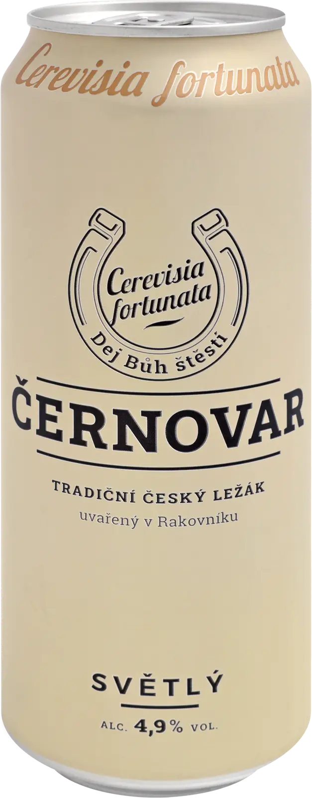 Изображение товара Пиво Cernovar светлое фильтрованное 4.9% 500мл