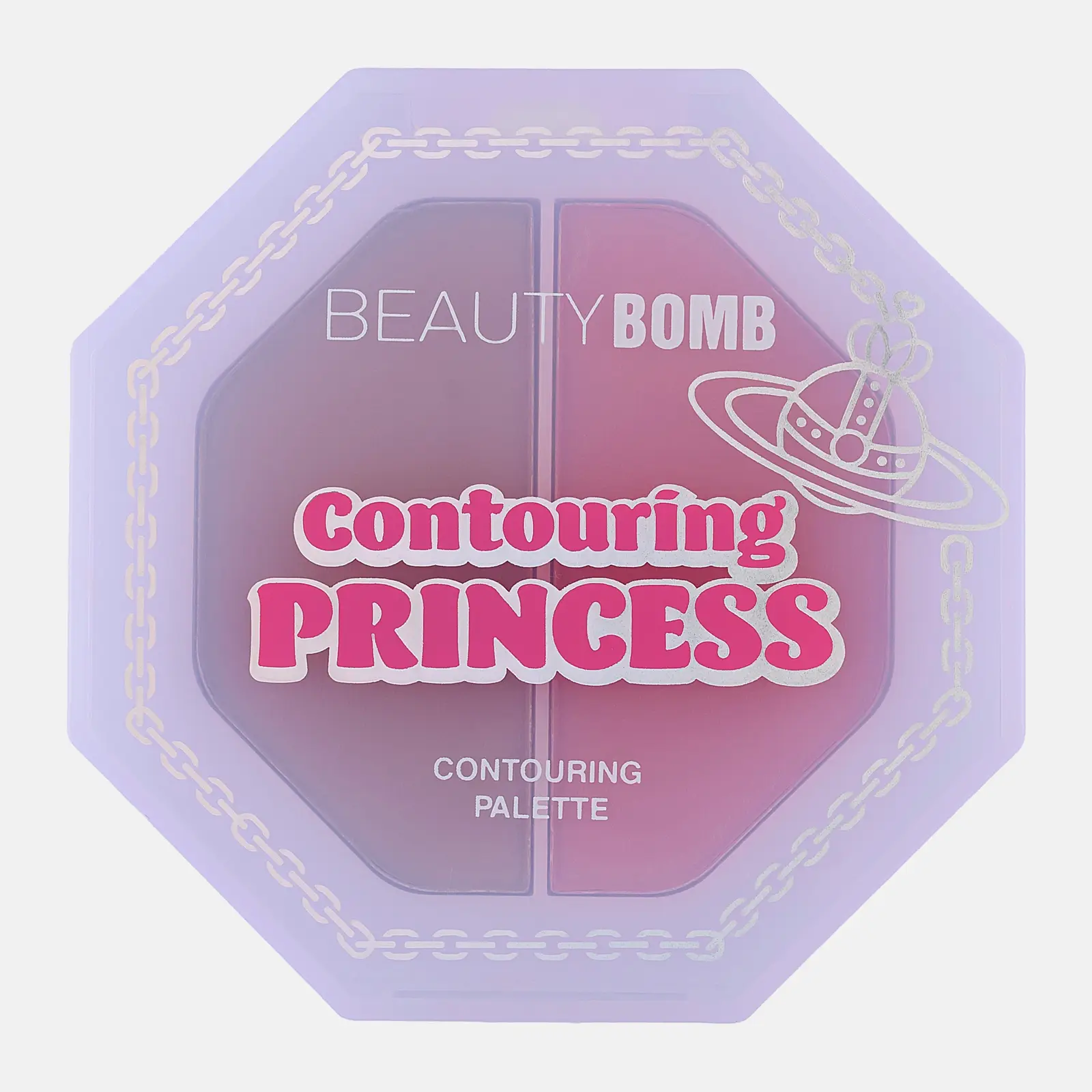 Палетка для контуринга лица Contouring Princess тон 02 Beauty Bomb