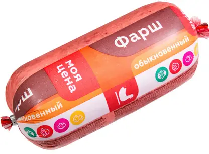 Изображение товара Куриный фарш Моя цена замороженный 900г - сочный и ароматный