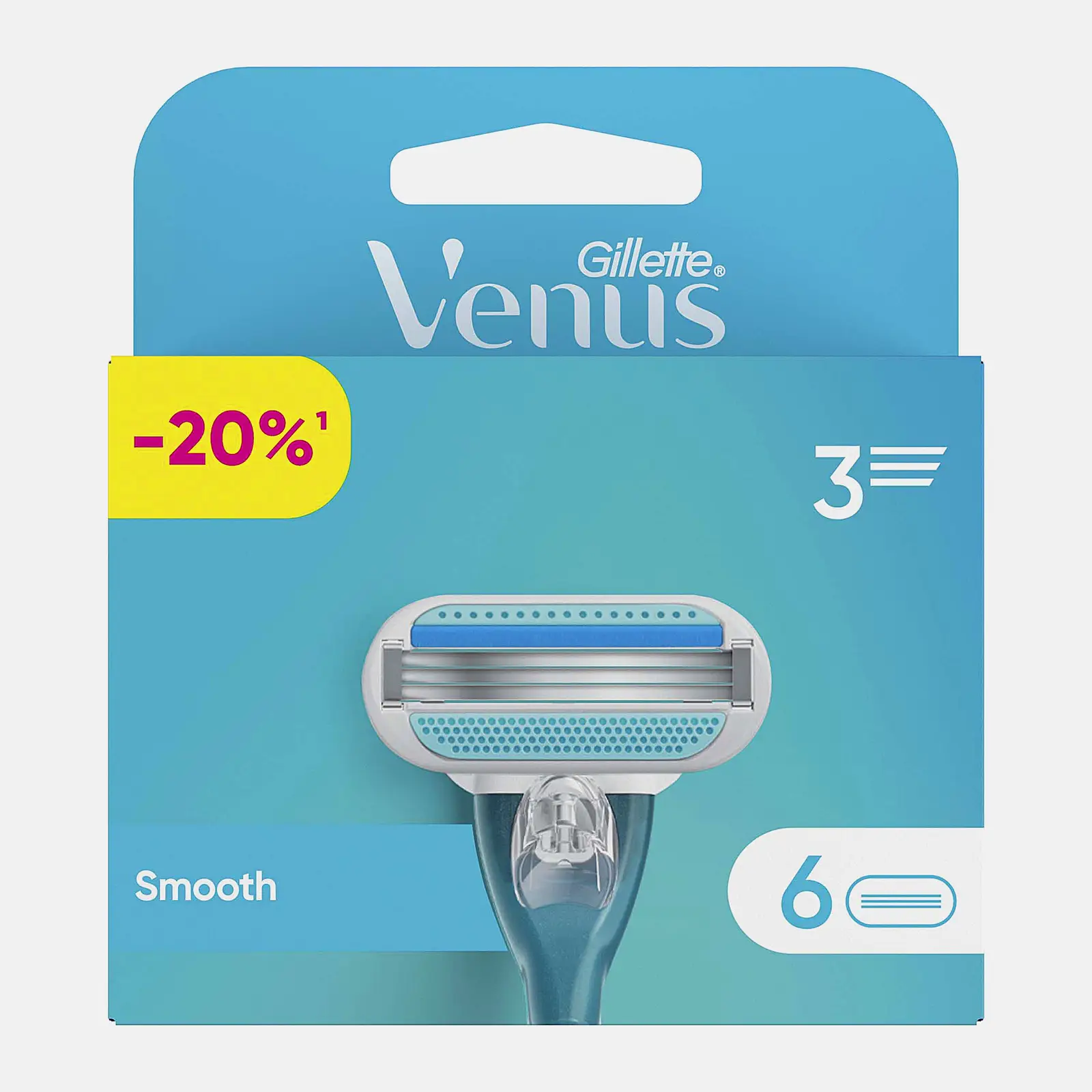 Кассеты для бритья Gillette Venus 6шт