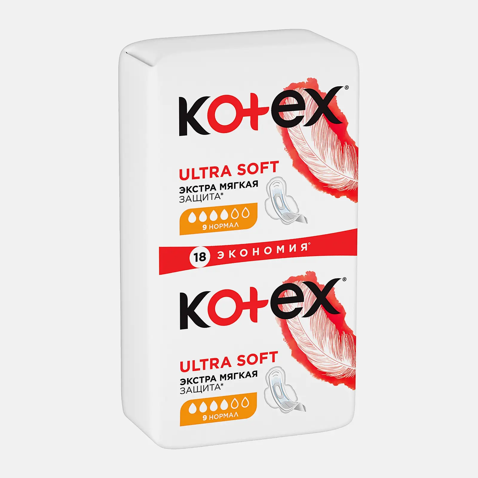 Прокладки Kotex Soft Нормал 18шт - фото 2 Прокладки Kotex Soft Нормал 18шт - фото 2