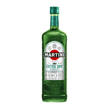 Напиток Martini Extra dry белый сухой 18% 1л