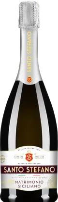 Напиток газированный Santo Stefano Сицилийская Свадьба белый полусладкий 8% 750мл
