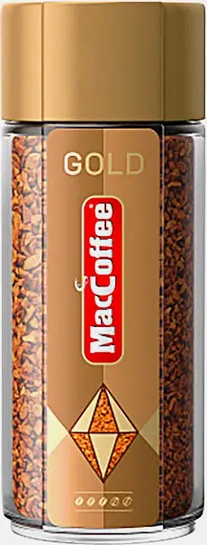 Изображение товара Кофе растворимый MacCoffee Gold 100г Изображение товара Кофе растворимый MacCoffee Gold 100г