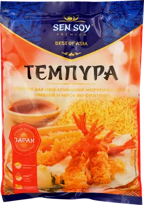 Хлопья панировочные Sen Soy Темпура японские 100г