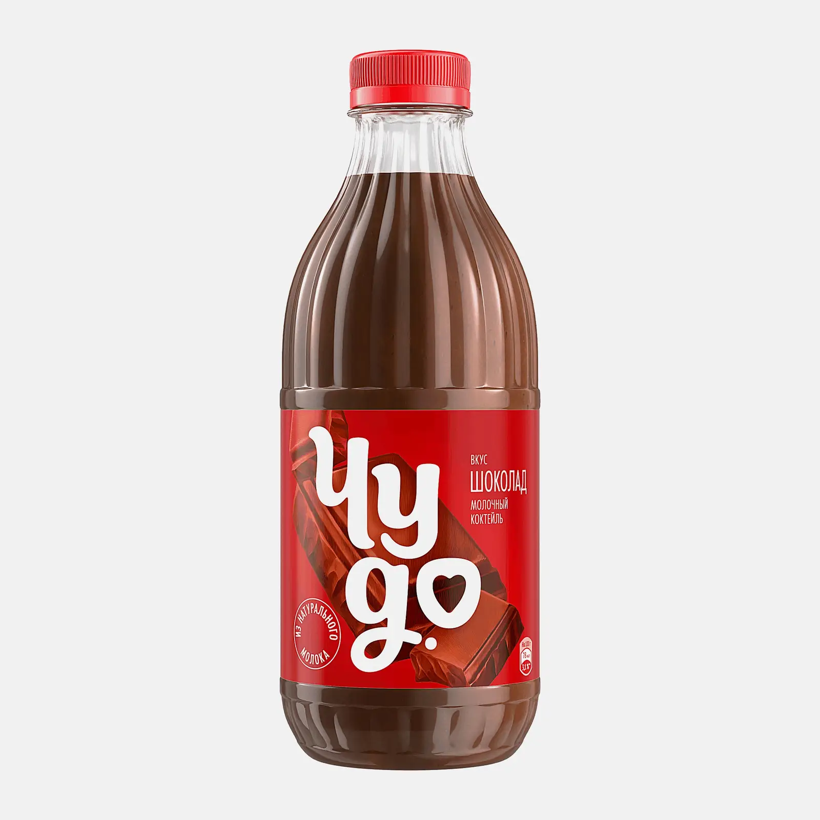 Коктейль молочный Чудо со вкусом Шоколад 2% 950г