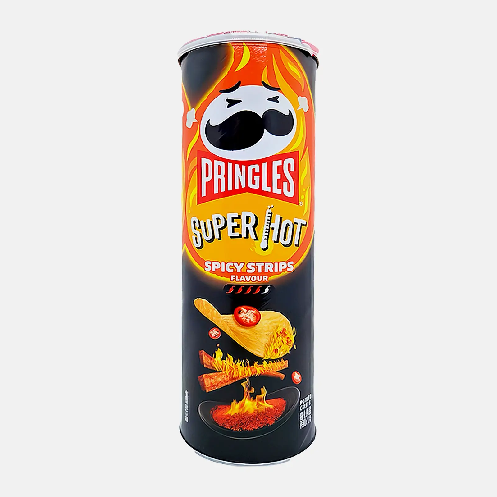 Изображение товара Чипсы Pringles Острые с сычуаньским соусом 110г - хрустящая острая закуска