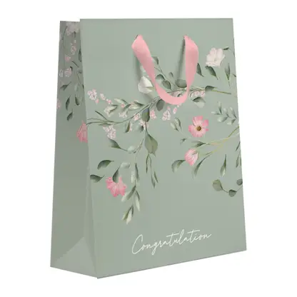 Изображение товара Пакет Пакетико подарочный матовая ламинация LV ПДЛ W 31.5*25.5*11см в ассортименте