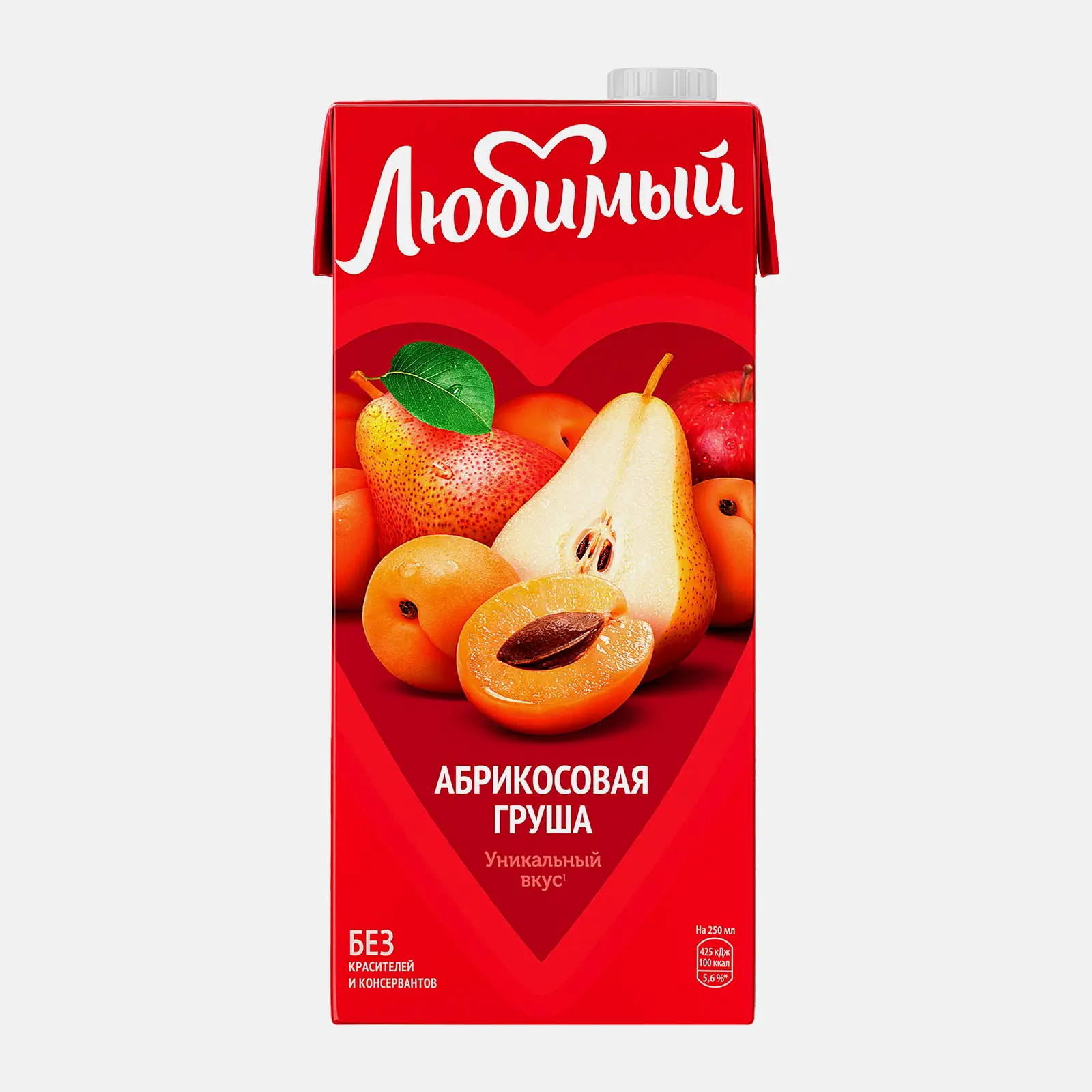 Напиток Любимый Абрикос Груша 950мл