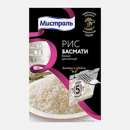 Рис Басмати Мистраль 400г