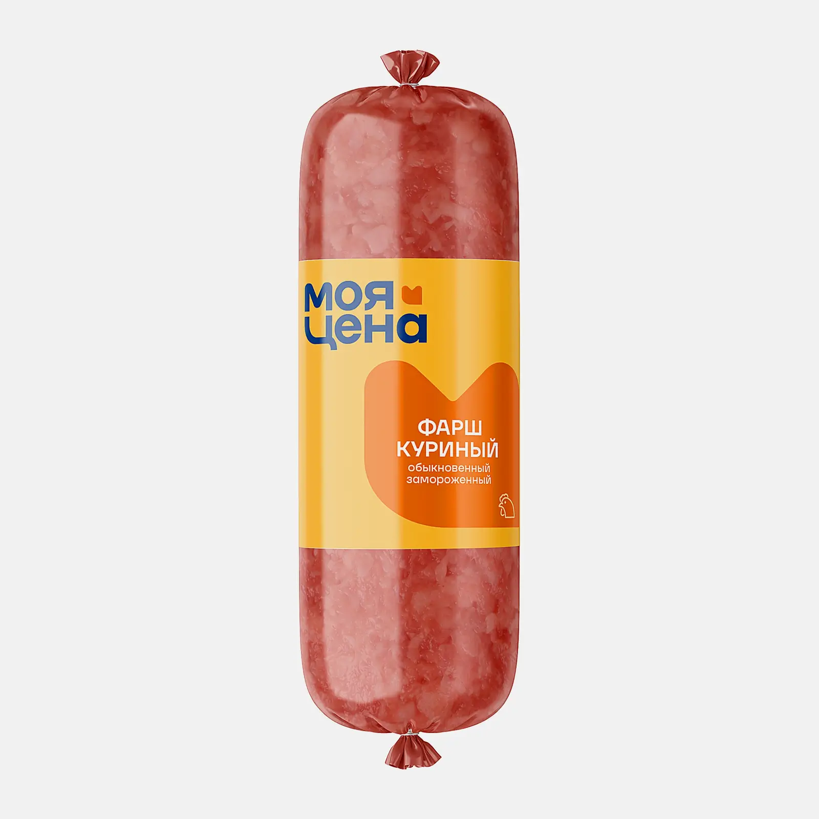 Изображение товара Куриный фарш Моя цена замороженный 900г - сочный и ароматный
