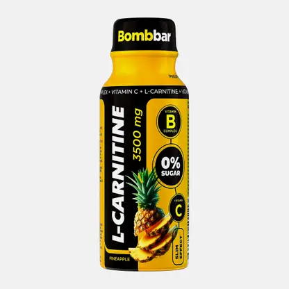 Напиток L-carnitine 3500 со вкусом ананаса Bombbar 100мл