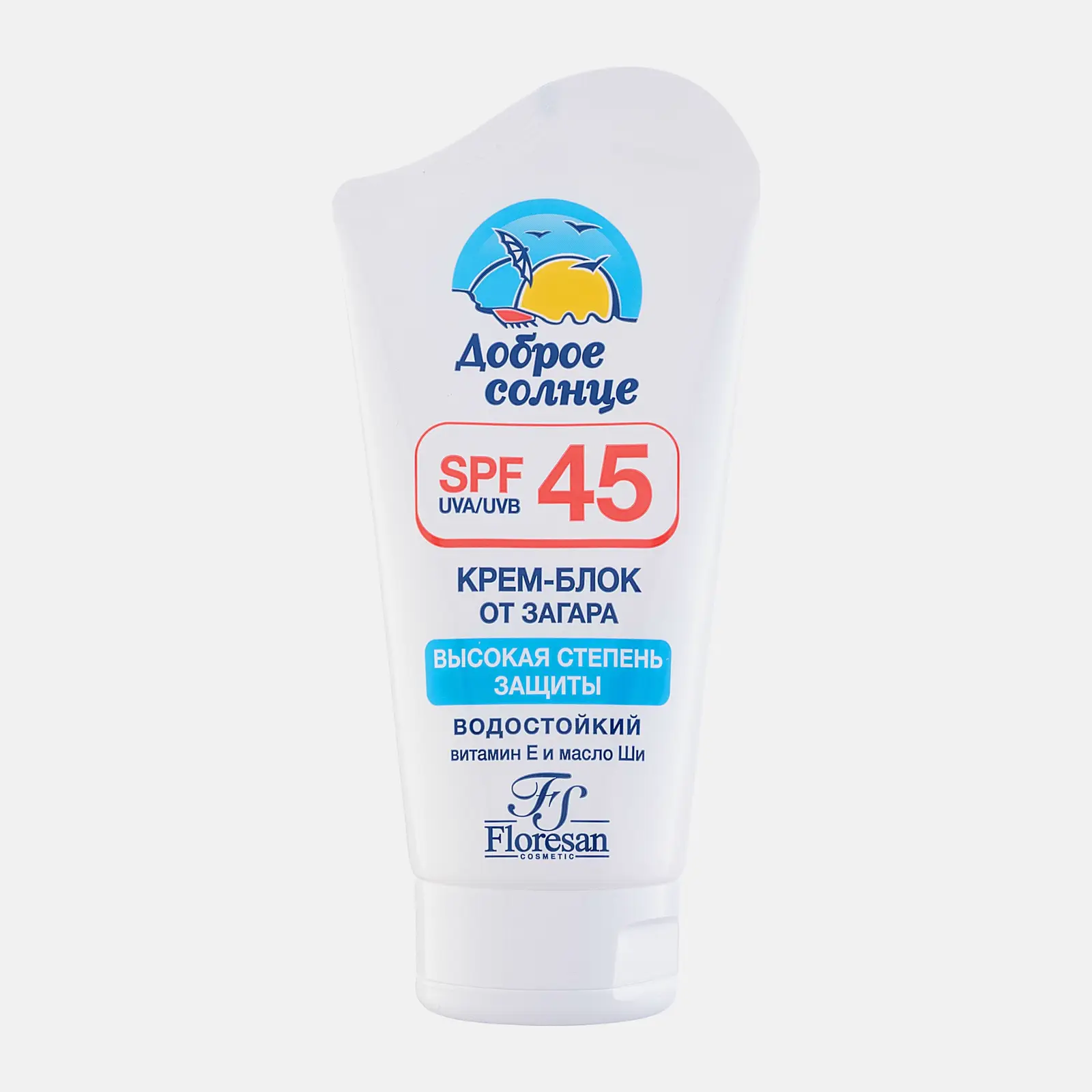 Изображение товара Крем-блок Floresan от загара SPF45 125мл водостойкий
