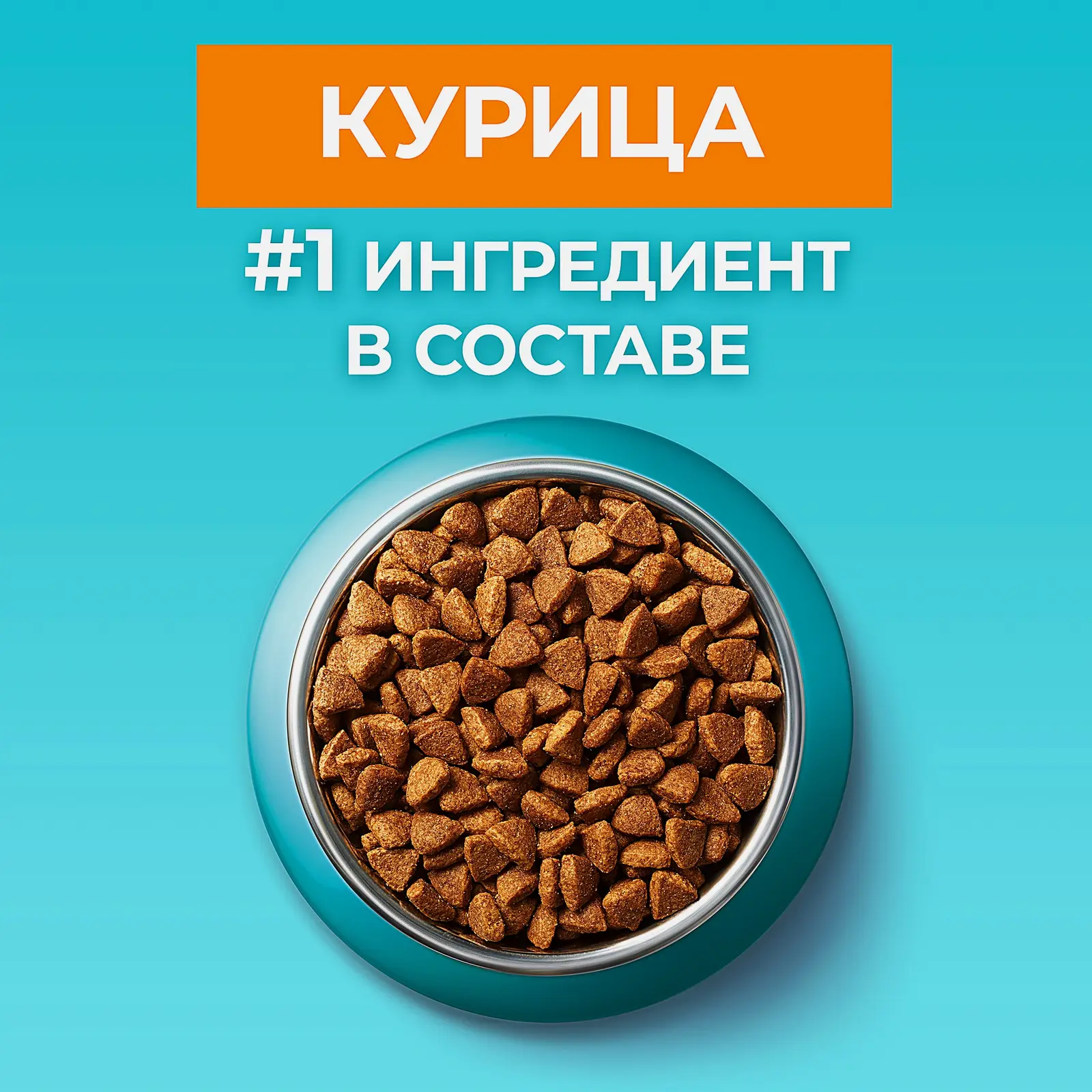 Сухой корм для взрослых кошек с курицей и цельными злаками Purina ONE 750г - фото 4 Сухой корм для взрослых кошек с курицей и цельными злаками Purina ONE 750г - фото 4