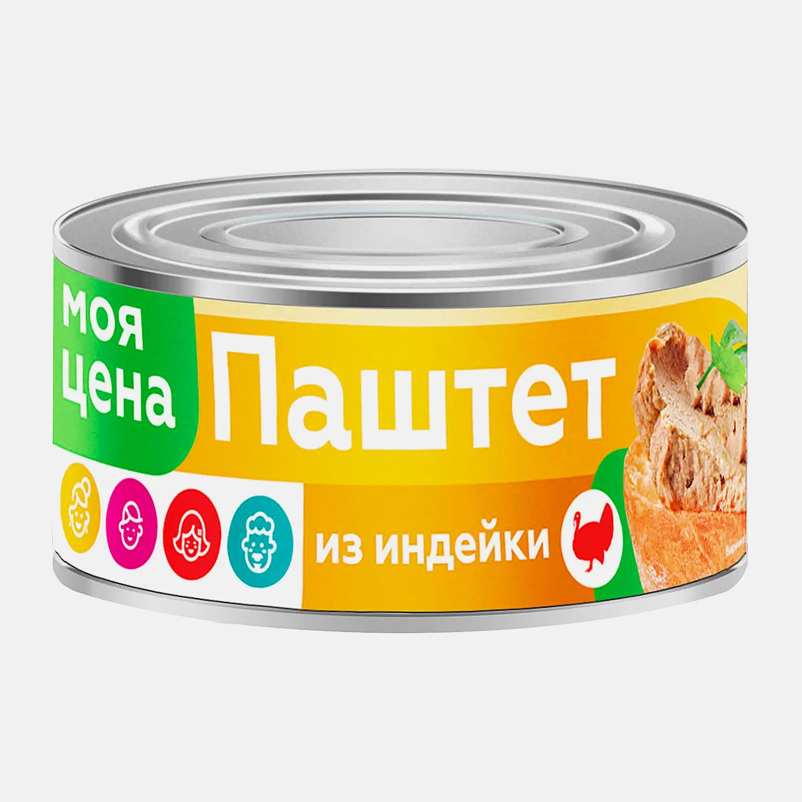 Паштет Моя цена из индейки 250г