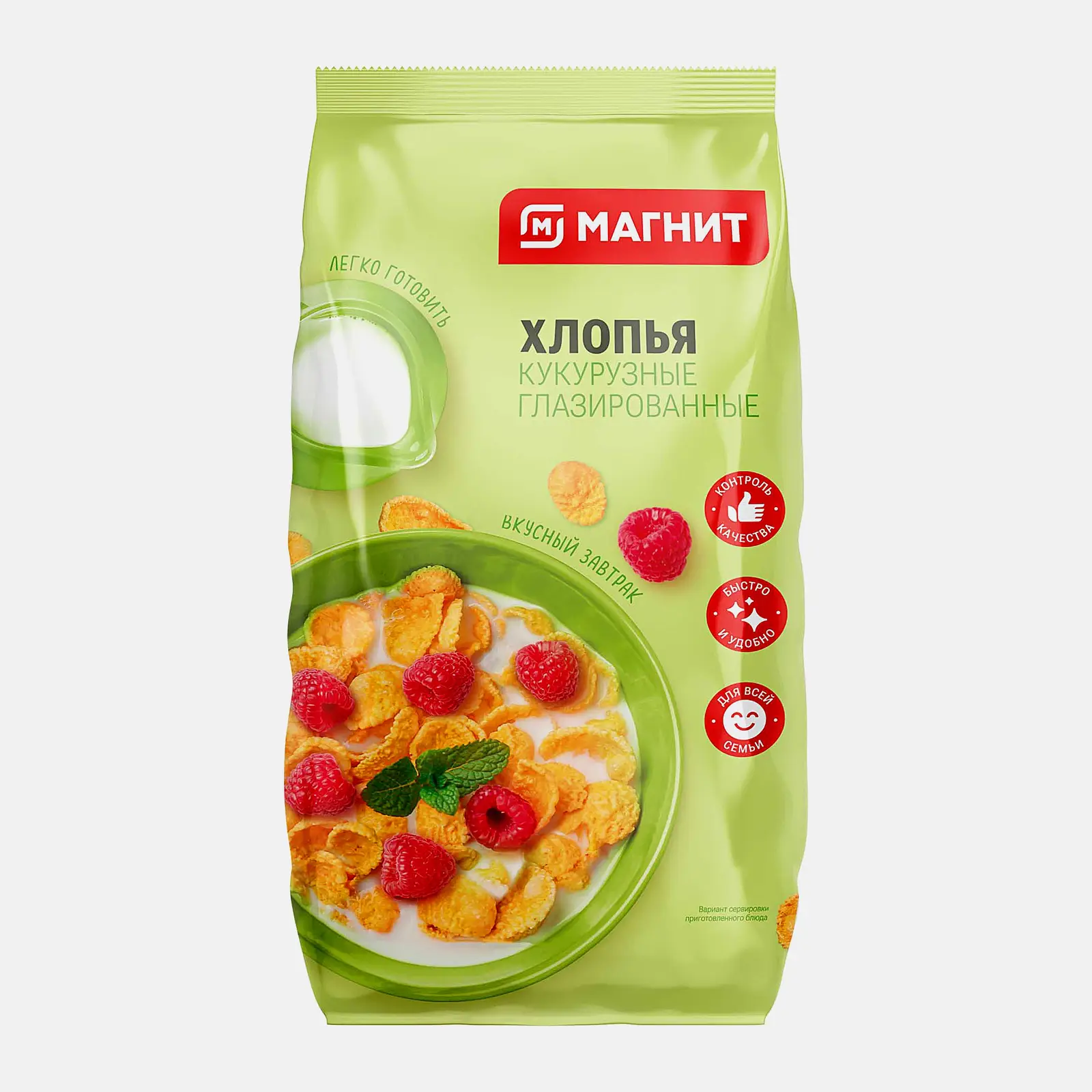Хлопья Магнит кукурузные глазированные 350г Хлопья Магнит кукурузные глазированные 350г