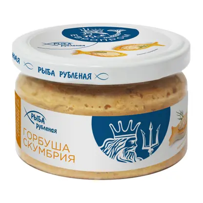 Изображение товара Рыба рубленая Европром горбуша и скумбрия 180г