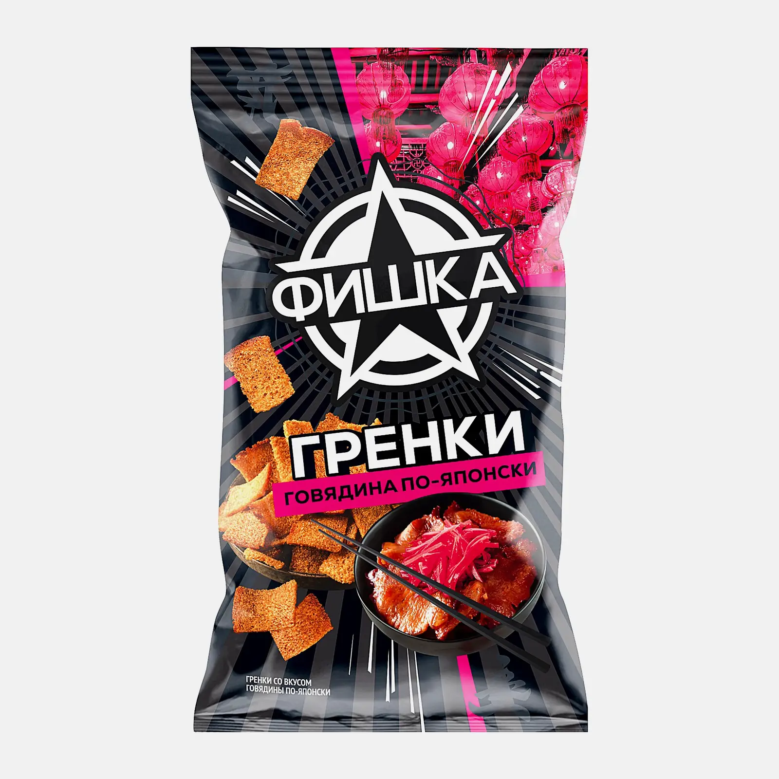 Изображение товара Гренки Фишка Говядина по-японски 120г