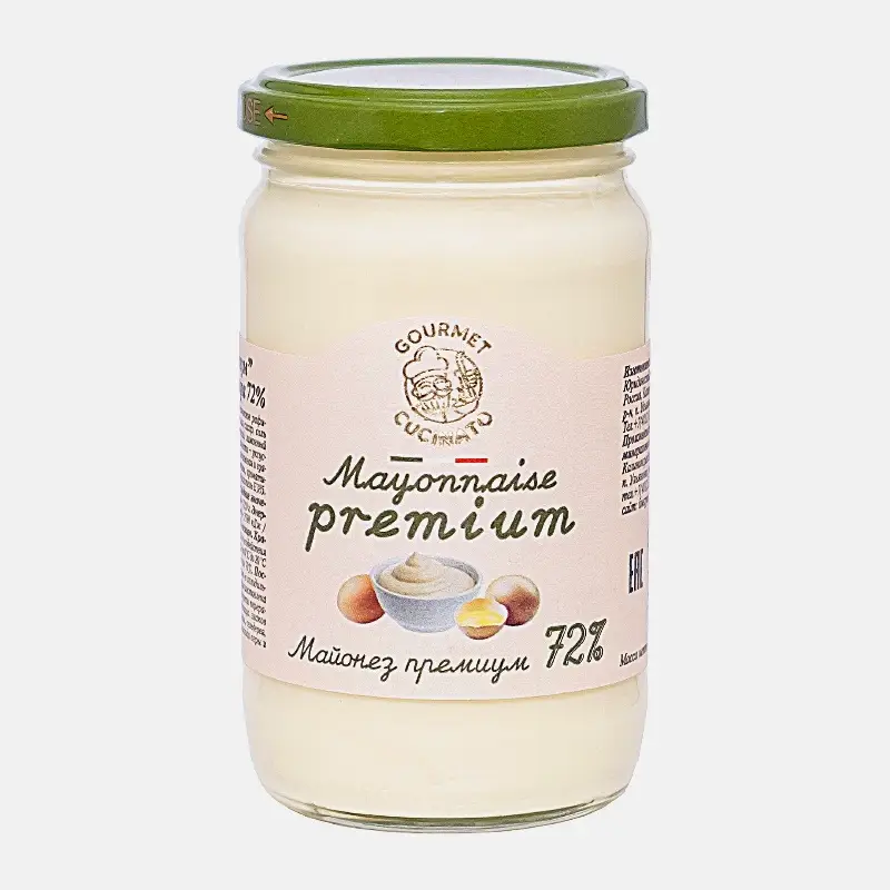 Майонез премиум Cuchinato Gourmet 72% 310г