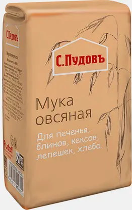 Мука С.Пудовъ Овсяная 400г