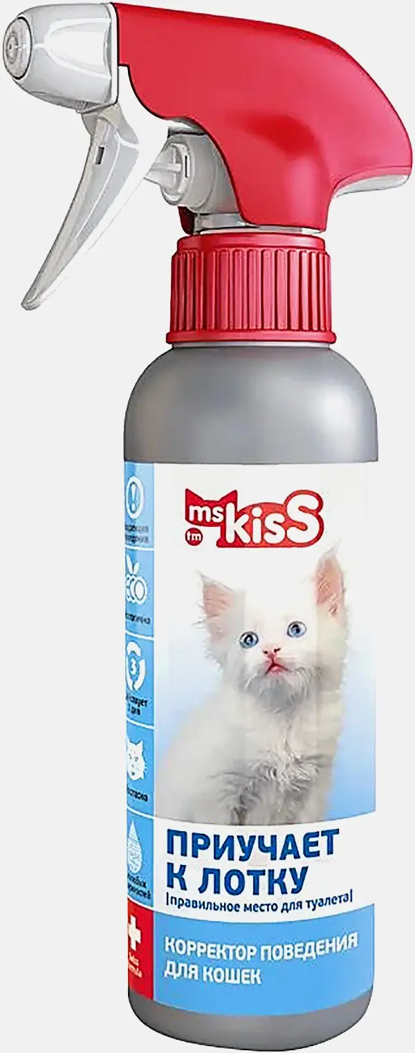Спрей для кошек Ms Kiss Приучает к лотку 200мл