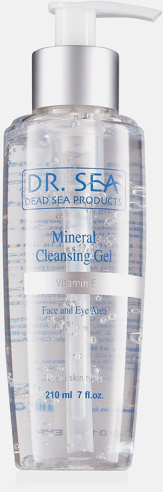Гель для лица Dr.Sea Очищающий с витамином Е 210мл