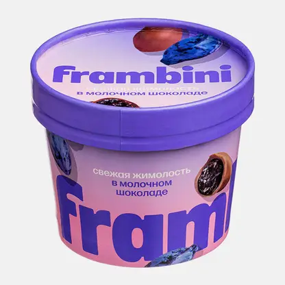 Жимолость в молочном шоколаде быстрозамороженная Frambini 130г