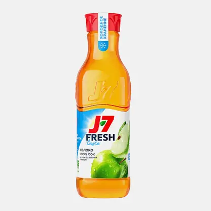 Сок яблочный 100% J7 Fresh Taste 850мл