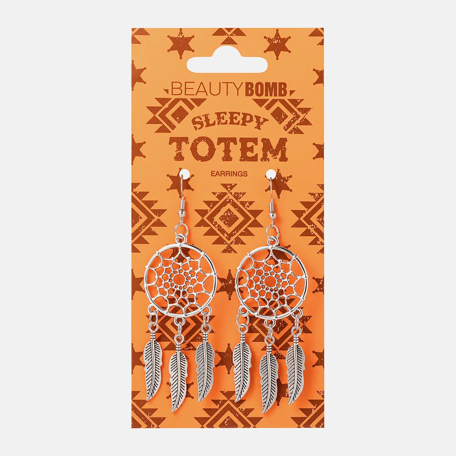 Серьги Sleepy Totem Beauty Bomb