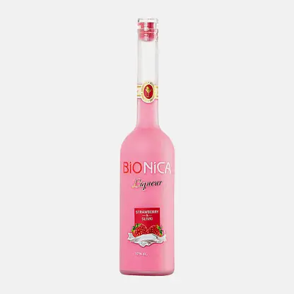 Ликер Bionica Strawberry&Slivki 17% 500мл