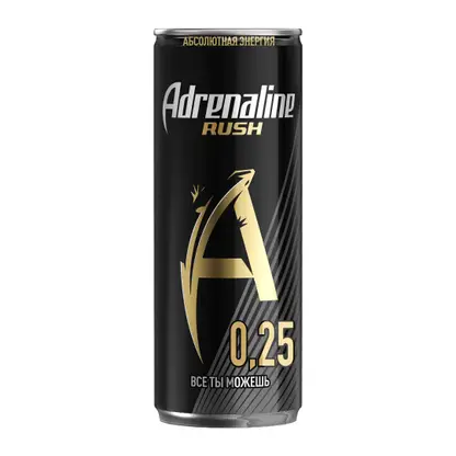 Изображение товара Энергетический напиток Adrenaline Rush 250мл