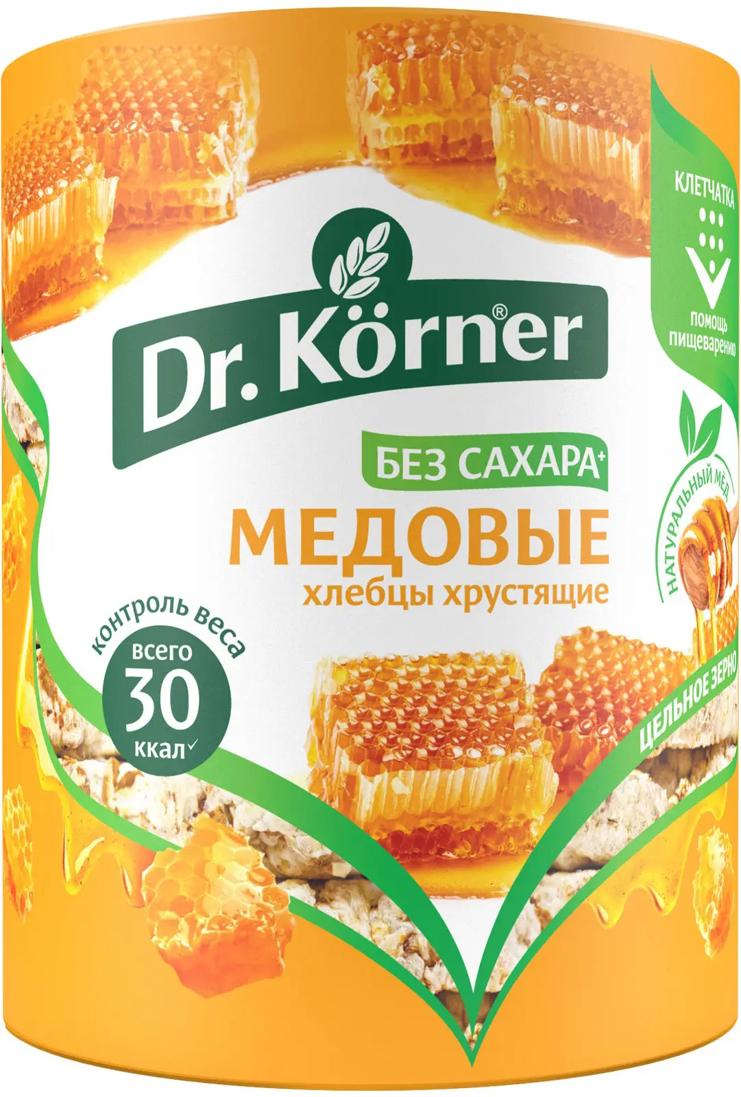 Хлебцы Dr.Korner Злаковый коктейль Медовый 100г — в каталоге на сайте сети  Магнит | Краснодар