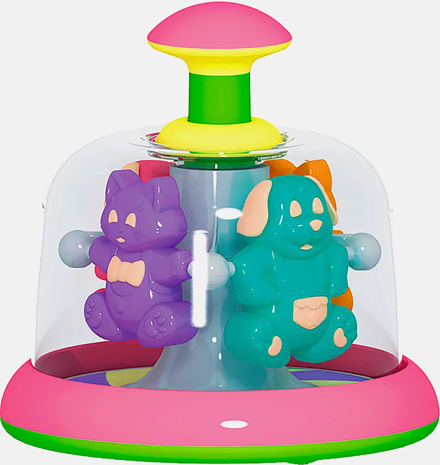 Юла-карусель Стеллар Домашние любимцы в ассортименте