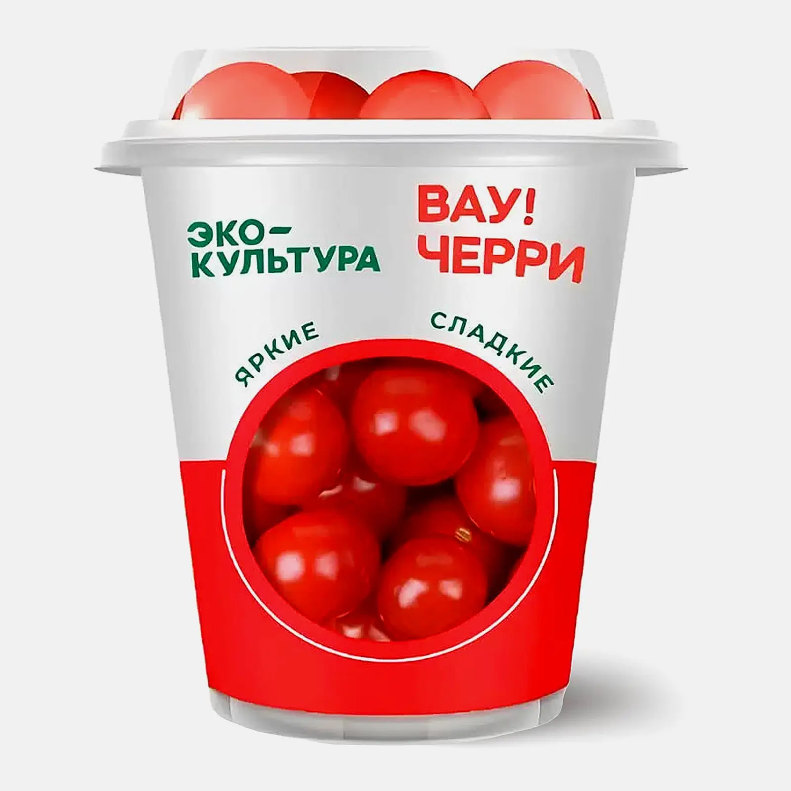 Изображение товара Томаты Черри Эко-культура Вау красные шейкер 200г