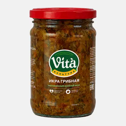 Икра грибная Vita Культура 350г