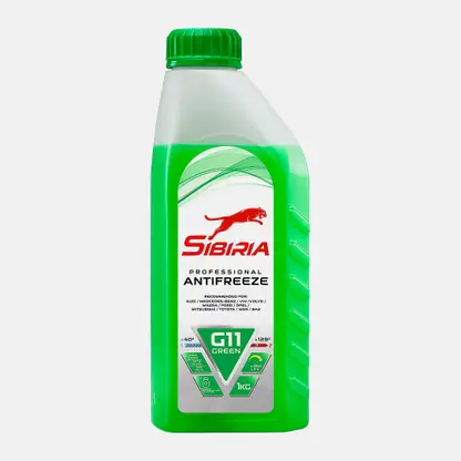 Антифриз Сибирия G11 зеленый 1л